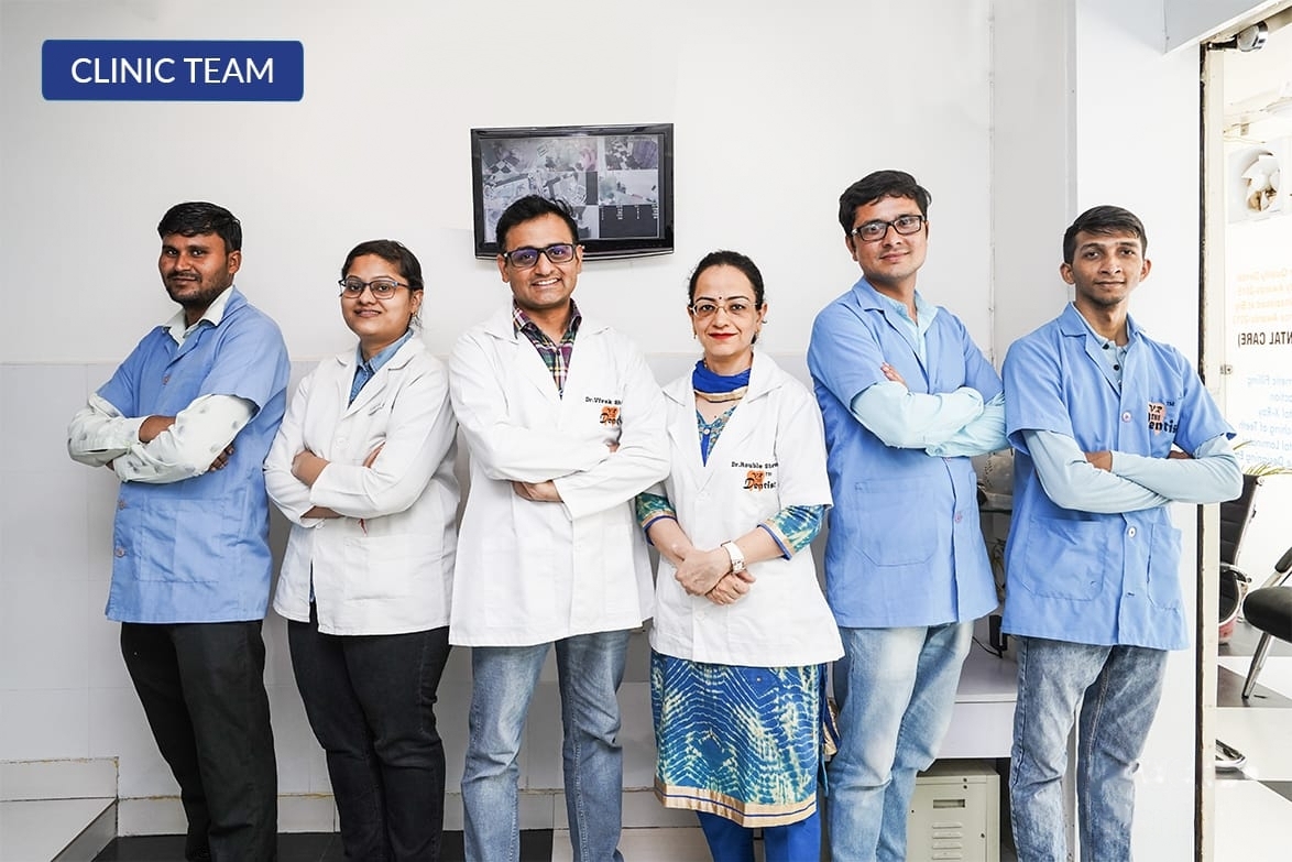 VR The Dentist clinic team – best dentist in Indirapuram Ghaziabad
